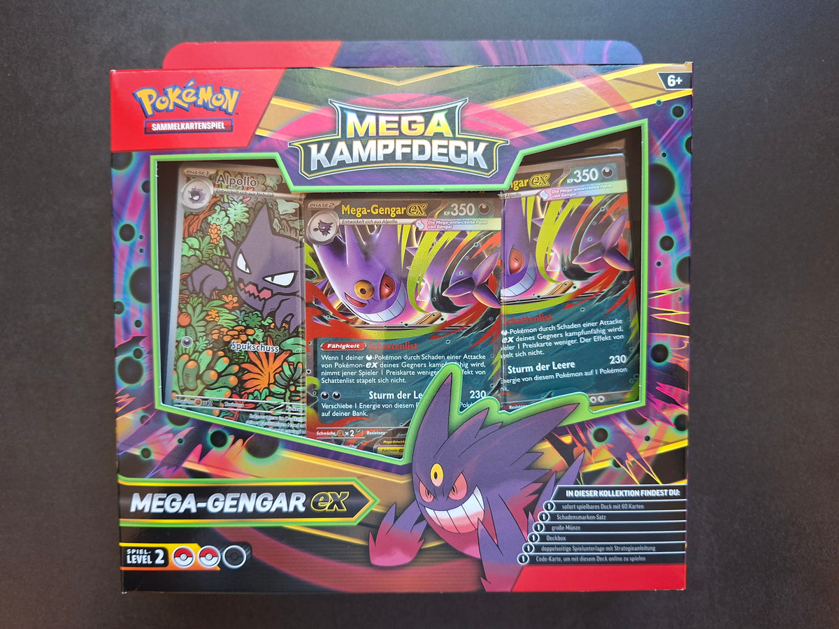 Pokémon Mega-Kampfdeck Mega-Gengar-ex (DE)
