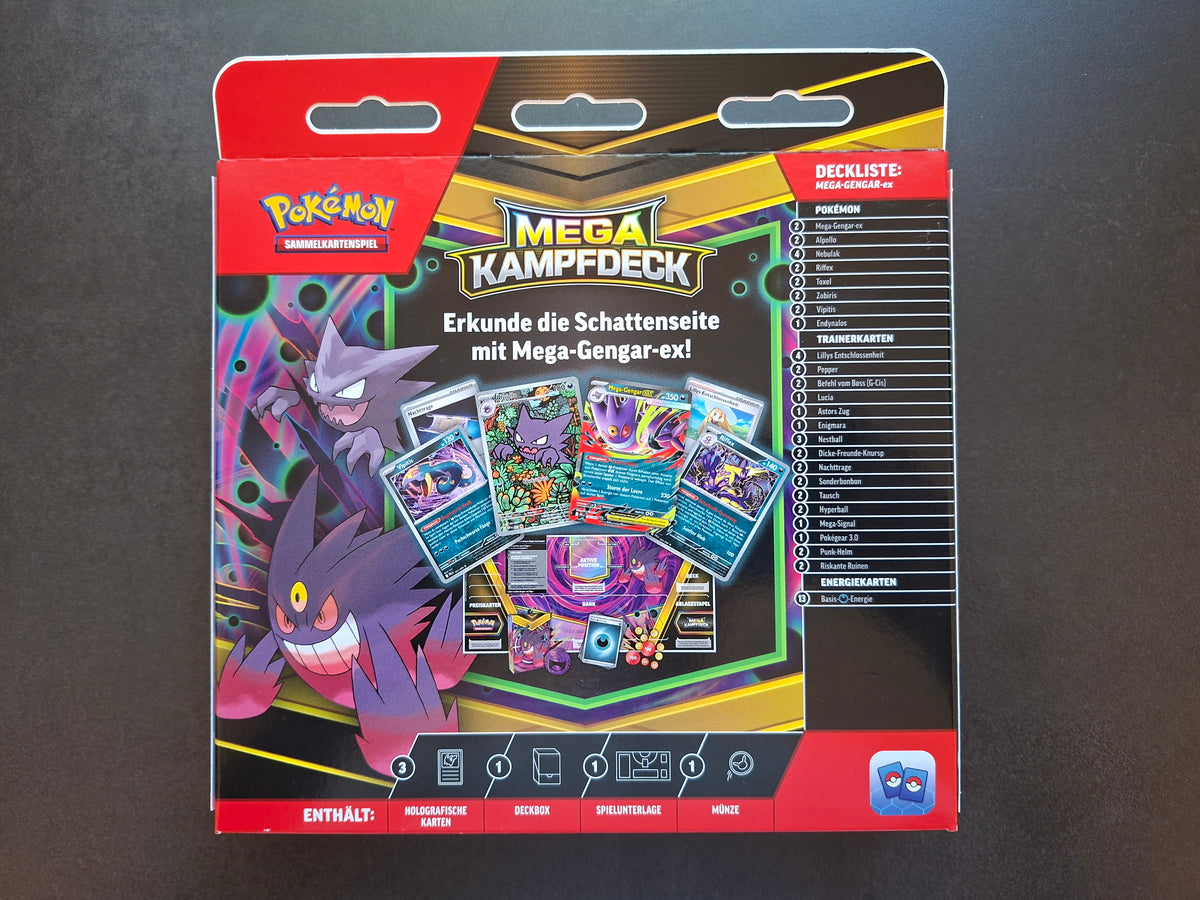 Pokémon Mega-Kampfdeck Mega-Gengar-ex (DE)