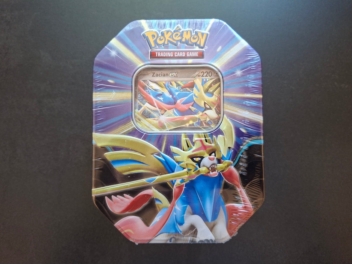 Pokémon Schlagkräftige Legenden Tin-Box - Zacian-ex (DE)