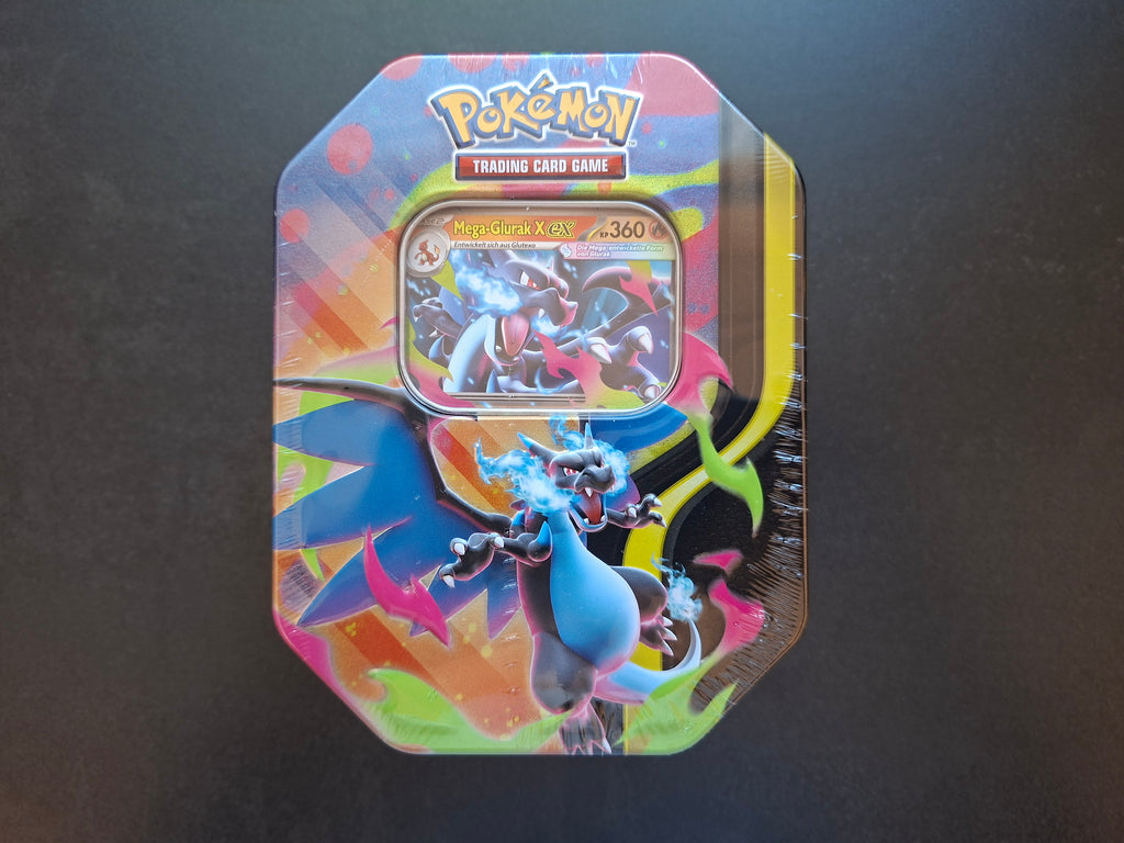 Pokémon Mega-Glurak Tin-Box (DE)