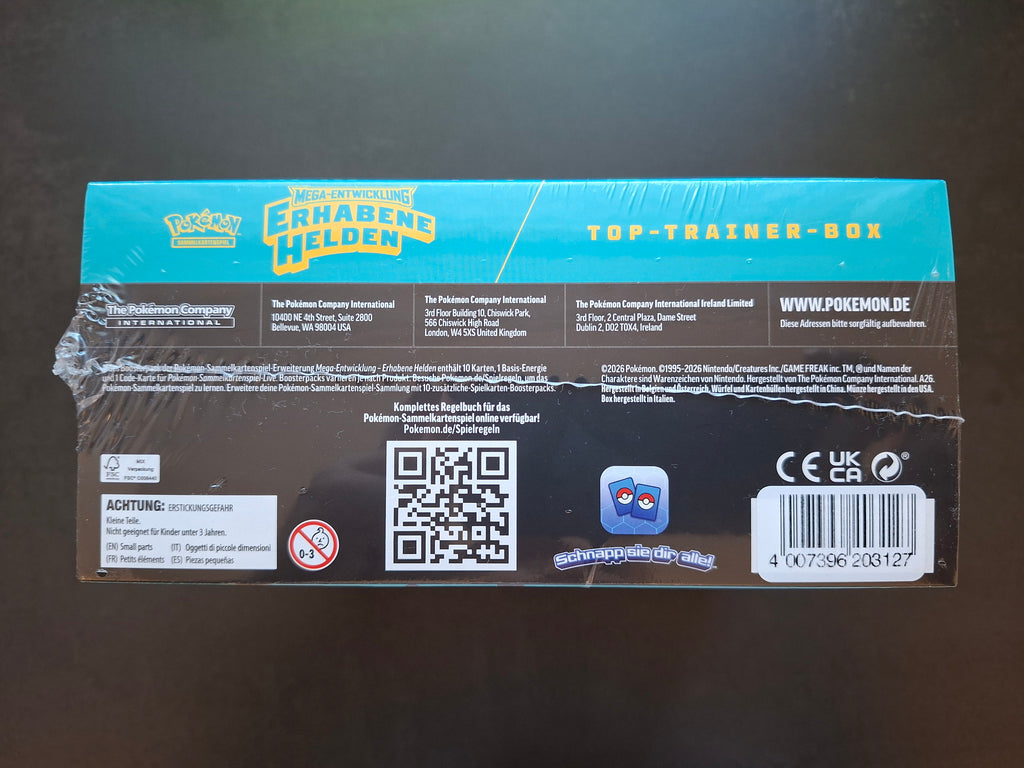 Pokémon Mega-Entwicklung - Erhabene Helden Top-Trainer-Box (DE)
