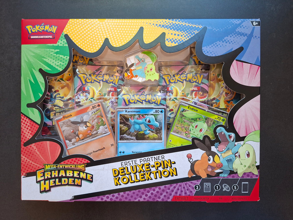 Pokémon Erhabene Helden Deluxe-Pin-Kollektion (DE)