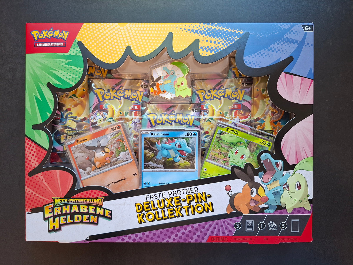 Pokémon Erhabene Helden Deluxe-Pin-Kollektion (DE)