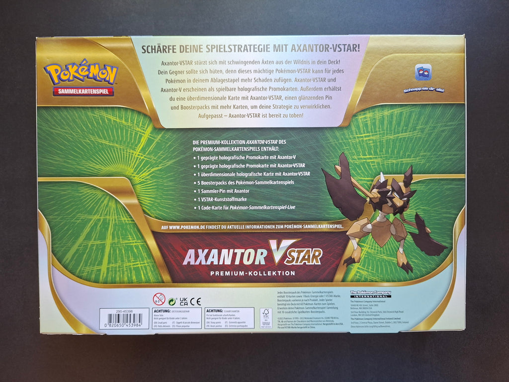 Pokémon Axantor-VSTAR Premium-Kollektion (DE)