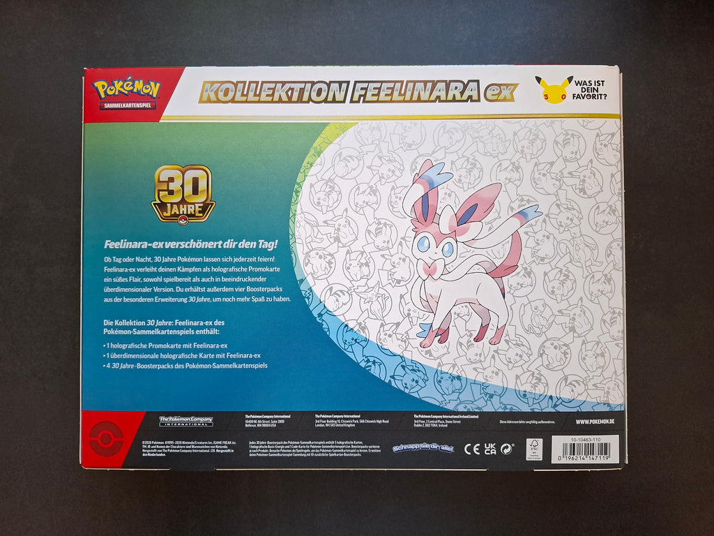 Pokémon 30 Jahre Kollektion Feelinara-ex (DE)
