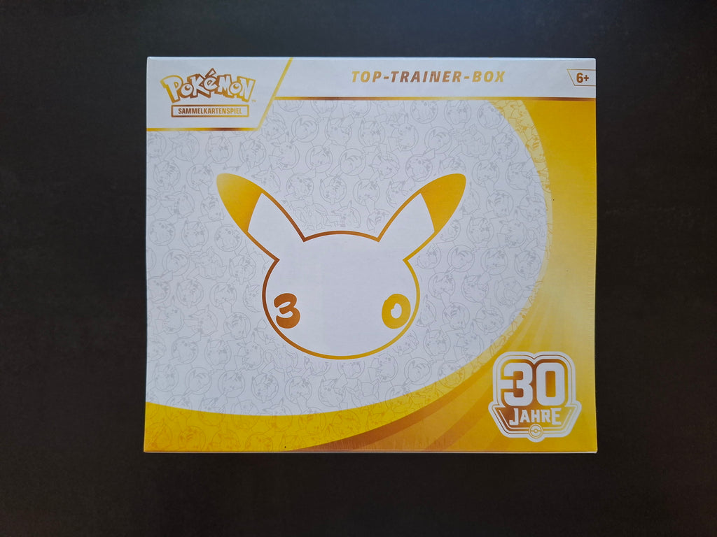 Pokémon 30 Jahre Top-Trainer-Box (DE)