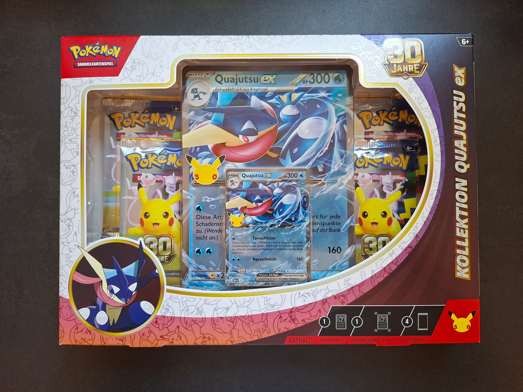 Pokémon 30 Jahre Kollektion Quajutsu-ex (DE)
