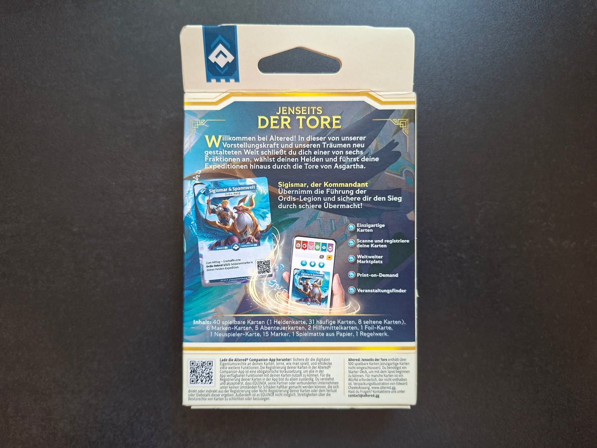 Altered Starter-Deck - Jenseits der Tore - Fraktion wählbar (DE)