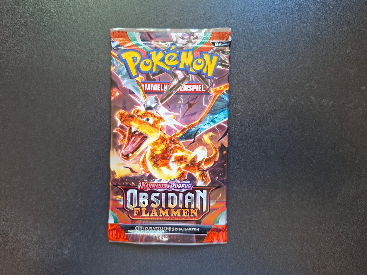Pokémon Obsidianflammen Boosterpack (DE)