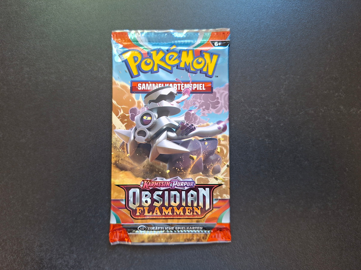 Pokémon Obsidianflammen Boosterpack (DE)