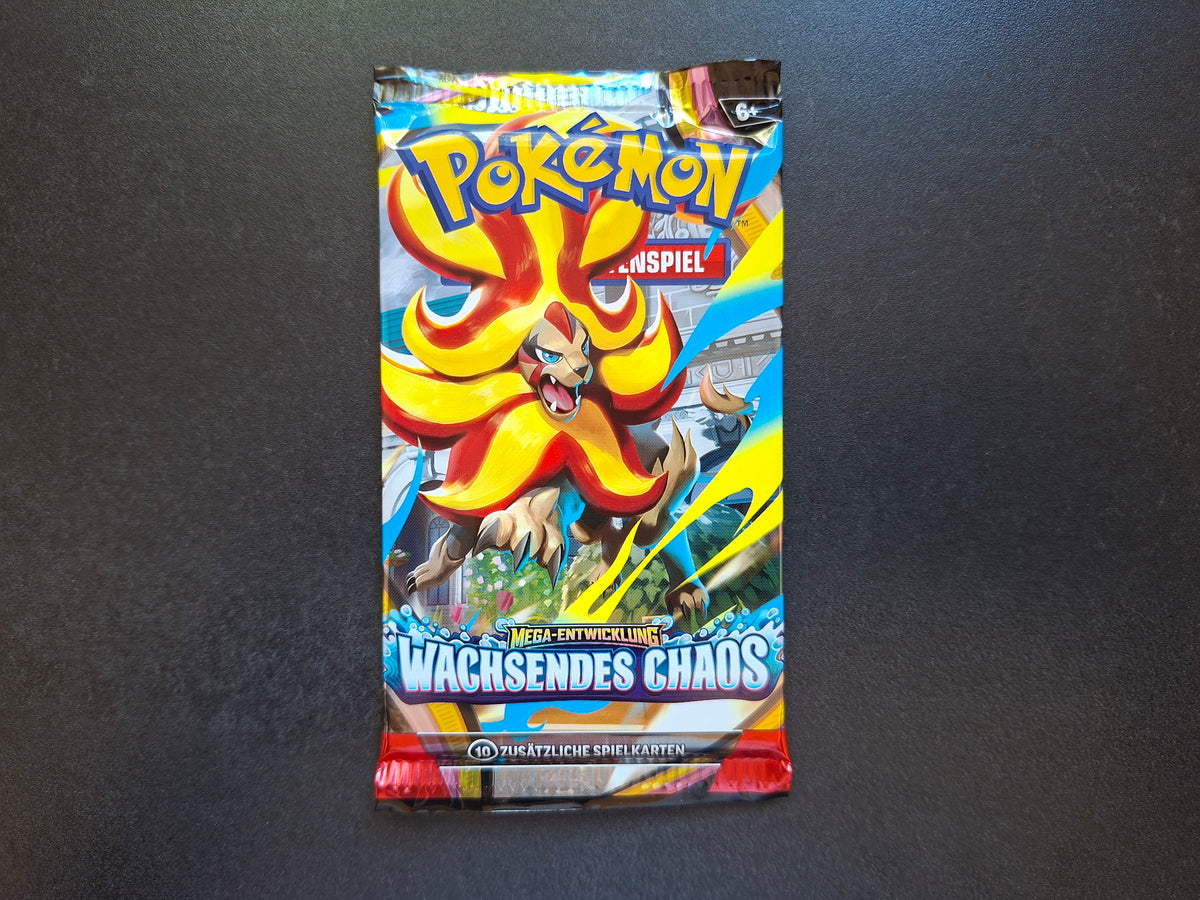 Pokémon Wachsendes Chaos Boosterpack (DE)