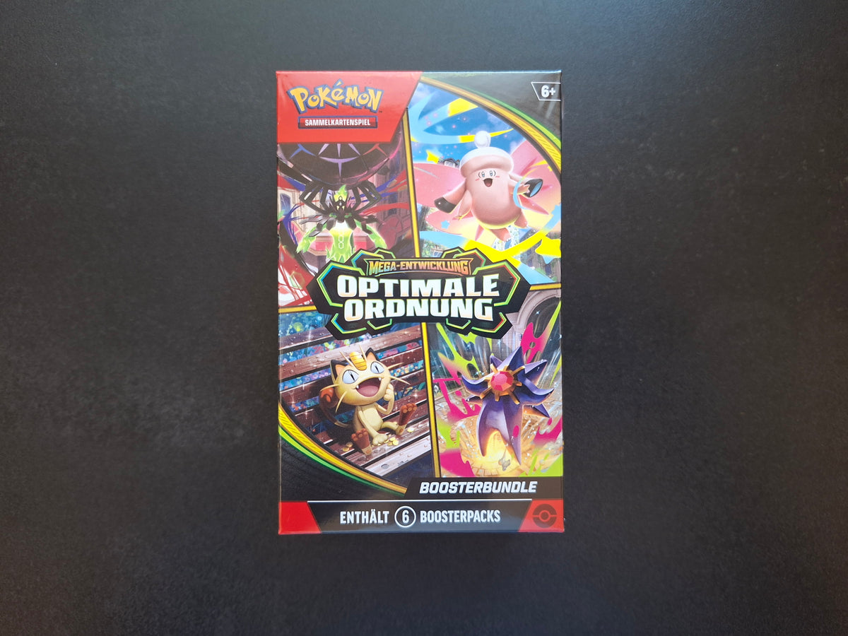 Pokémon Optimale Ordnung Booster Bundle (DE)