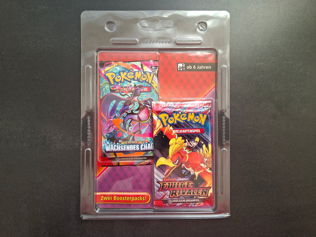 Pokémon 2-Pack-Blister - Ewige Rivalen & Wachsendes Chaos (DE)