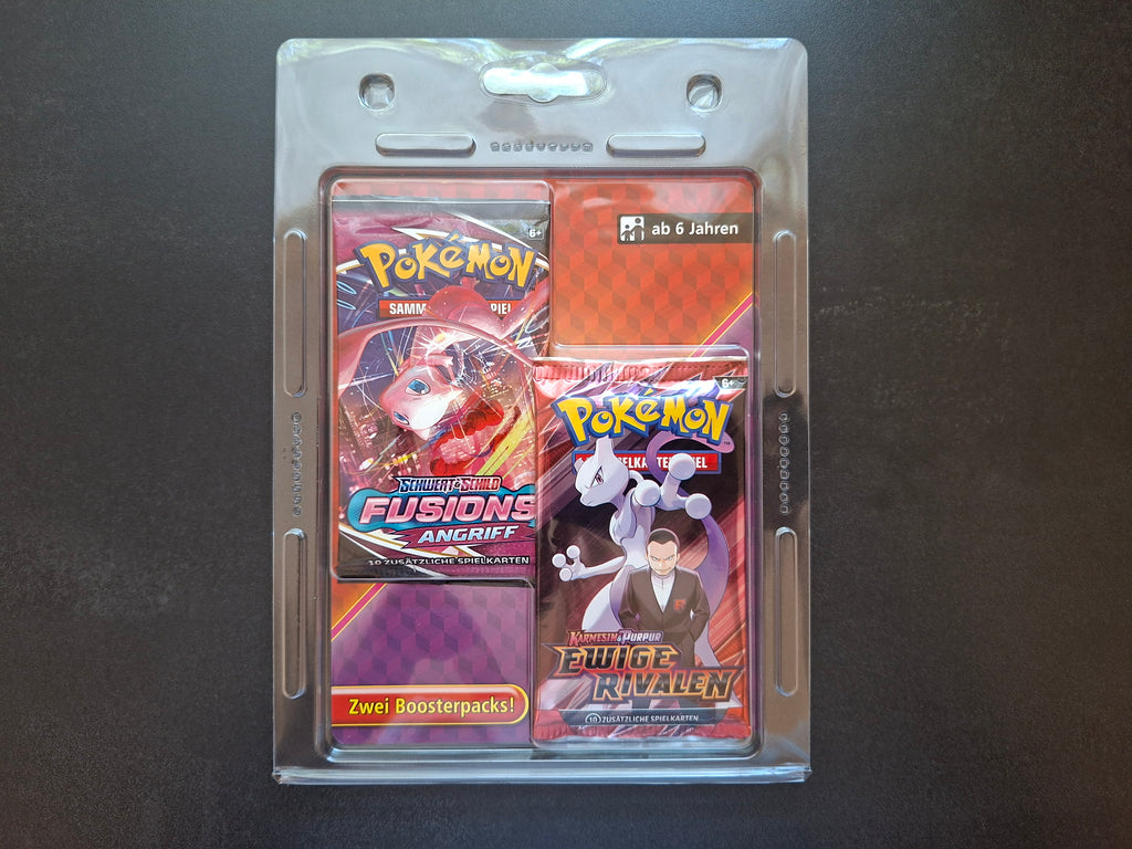 Pokémon 2-Pack-Blister - Fusionsangriff & Ewige Rivalen (DE)