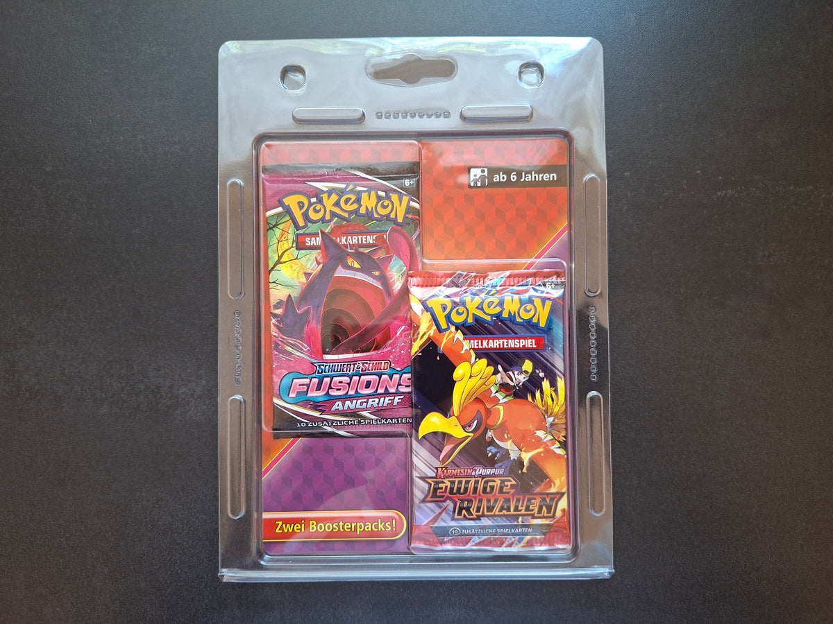 Pokémon 2-Pack-Blister - Fusionsangriff & Ewige Rivalen (DE)