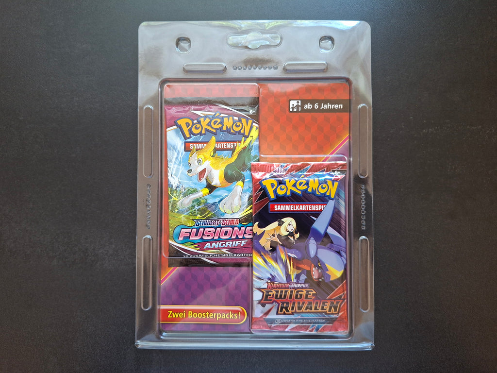 Pokémon 2-Pack-Blister - Fusionsangriff & Ewige Rivalen (DE)