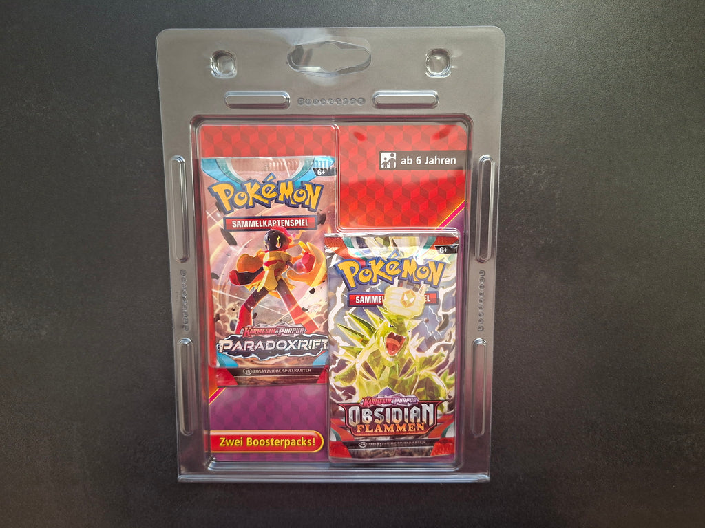 Pokémon 2-Pack-Blister - Obsidianflammen & Paradoxrift (DE)