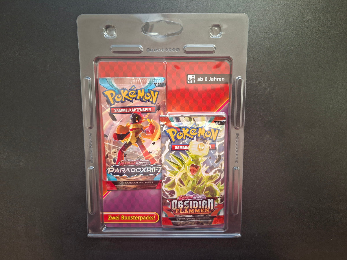 Pokémon 2-Pack-Blister - Obsidianflammen & Paradoxrift (DE)