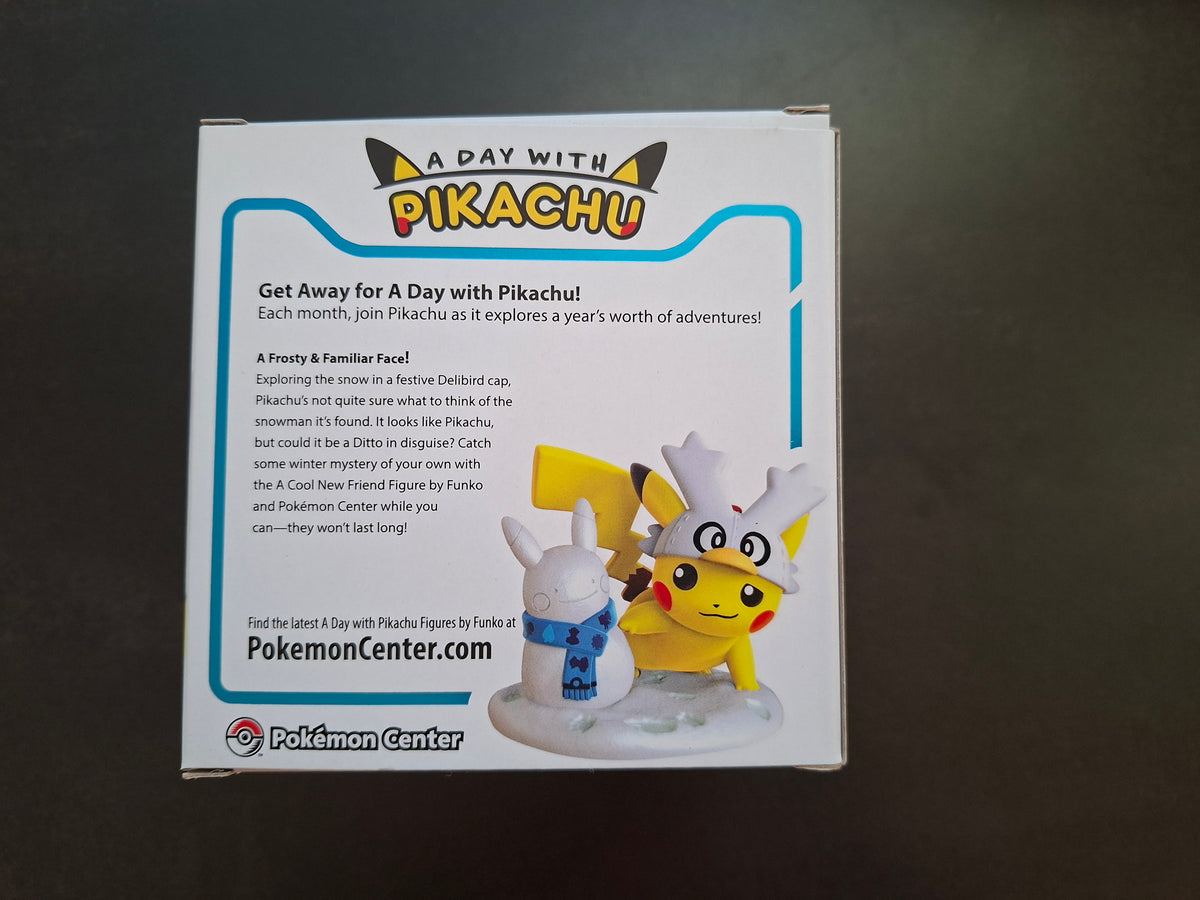 Pikachu Figur "A Cool New Friend" - Pokémon Center (EN)