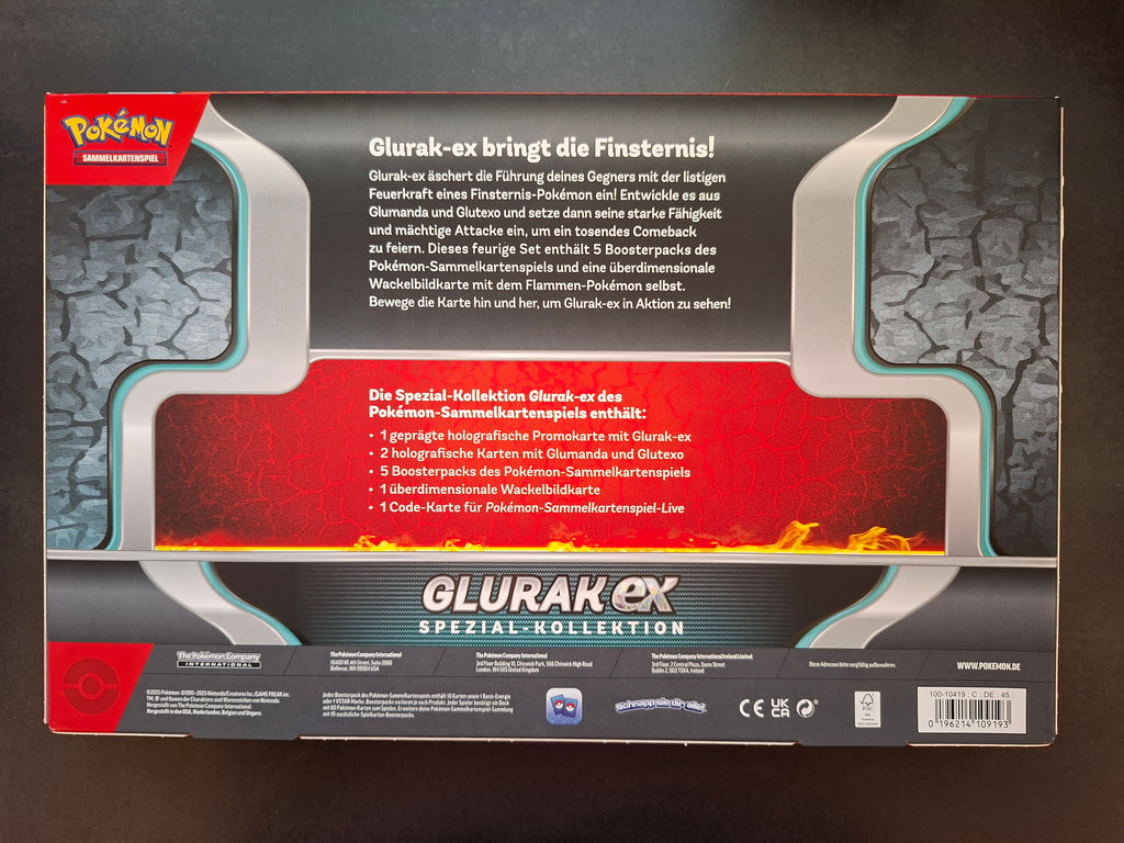 Pokémon Glurak-ex Kollektion (DE)