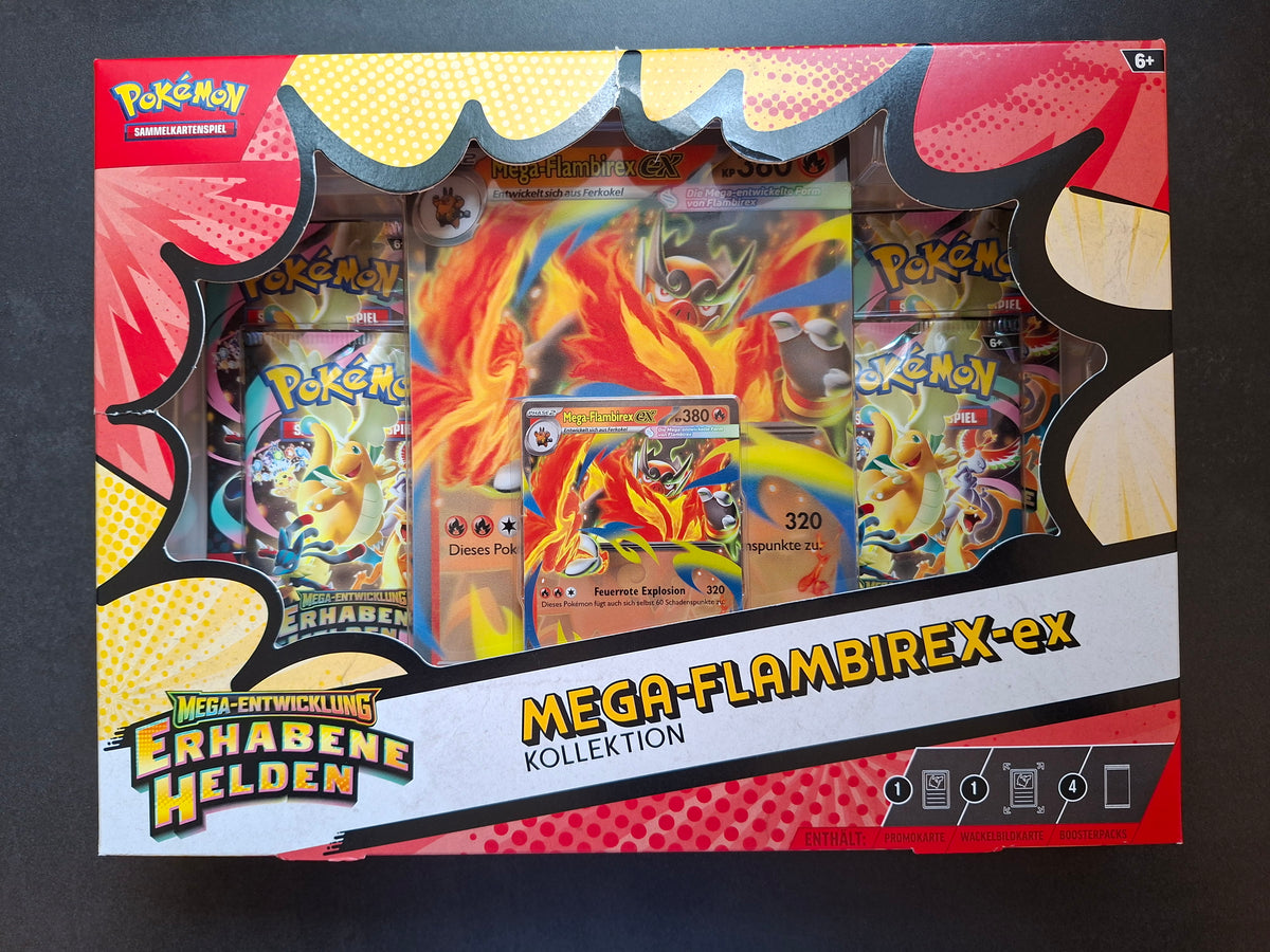 Pokémon Erhabene Helden - Kollektion wählbar - VERPACKUNGSRISSE (DE)