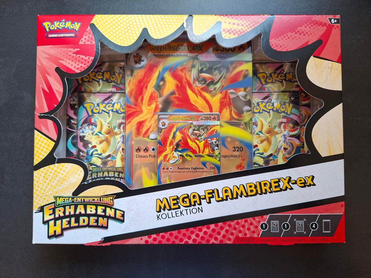 Pokémon Erhabene Helden - Kollektion wählbar - VERPACKUNGSRISSE (DE)
