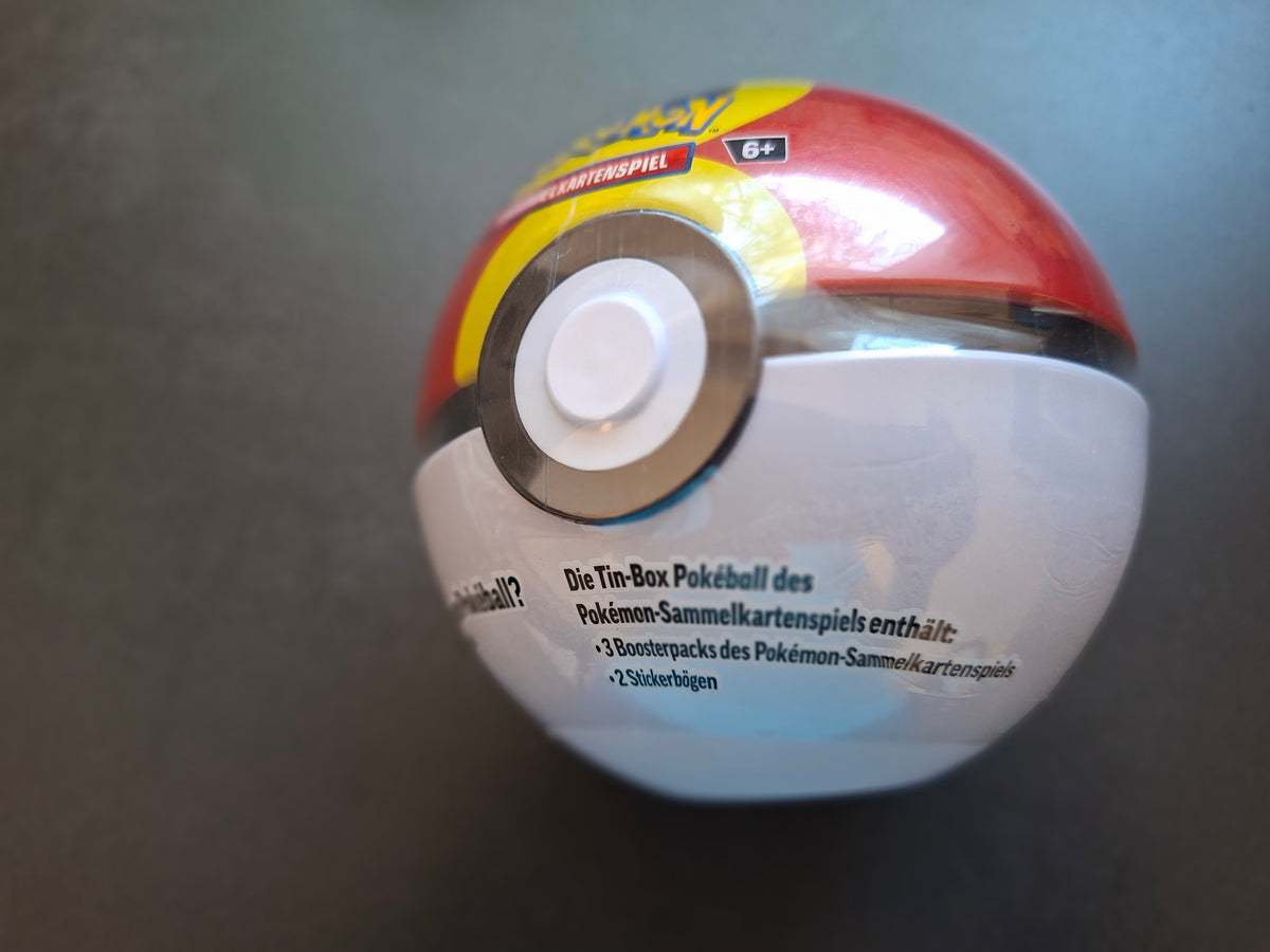 Pokémon Pokéball Tin mit 3 Boosterpacks (DE)