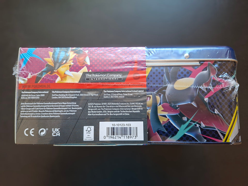 Pokémon Sammelkoffer Herbst 2025 - 6 Boosterpacks (DE)