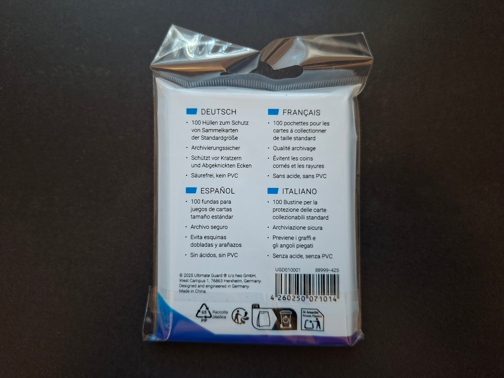 Soft Sleeves Ultimate Guard Classic Standardgröße