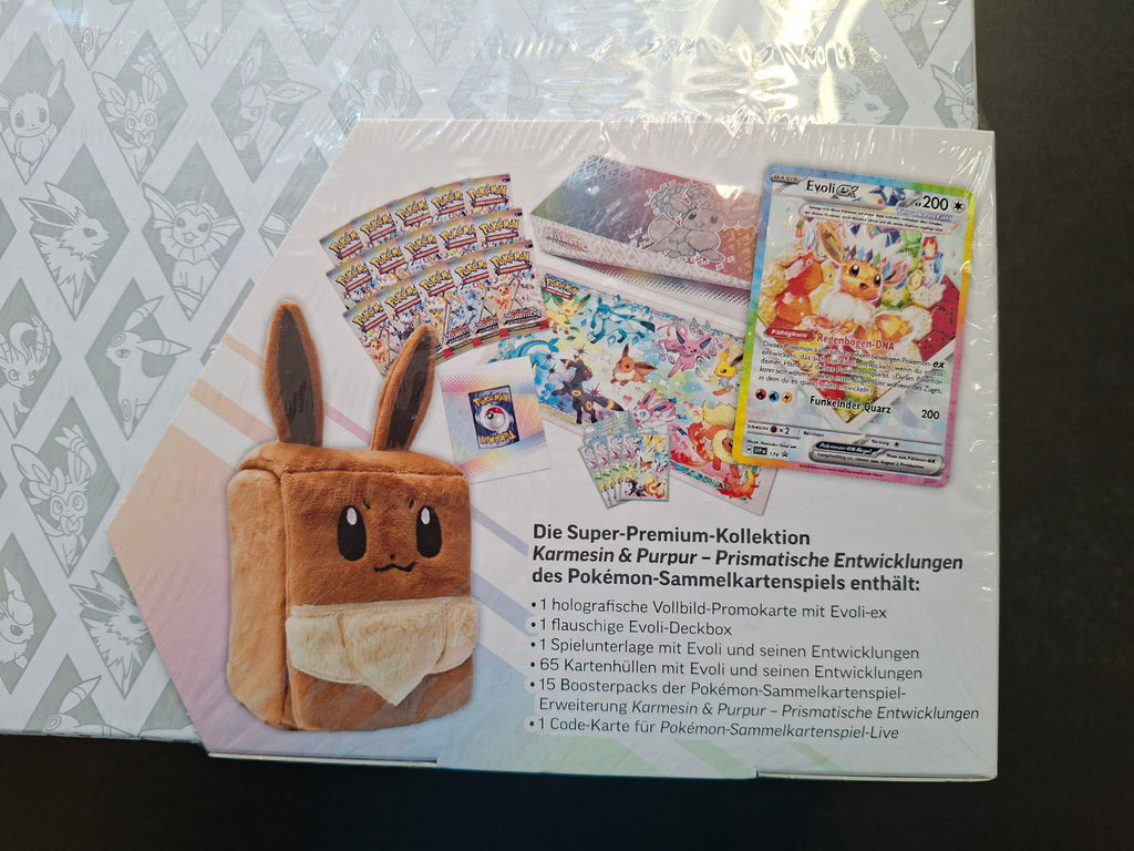 Pokémon Prismatische Entwicklungen Super-Premium-Kollektion (DE)