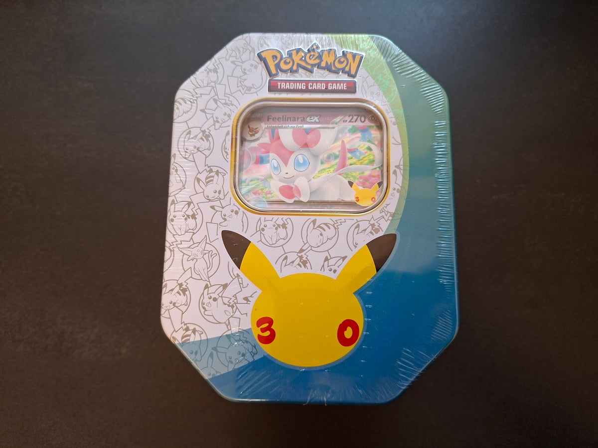 Pokémon 30 Jahre Tin-Box Feelinara-ex (DE)