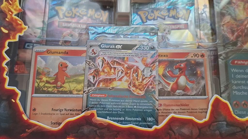 Pokémon Glurak-ex Kollektion (DE)